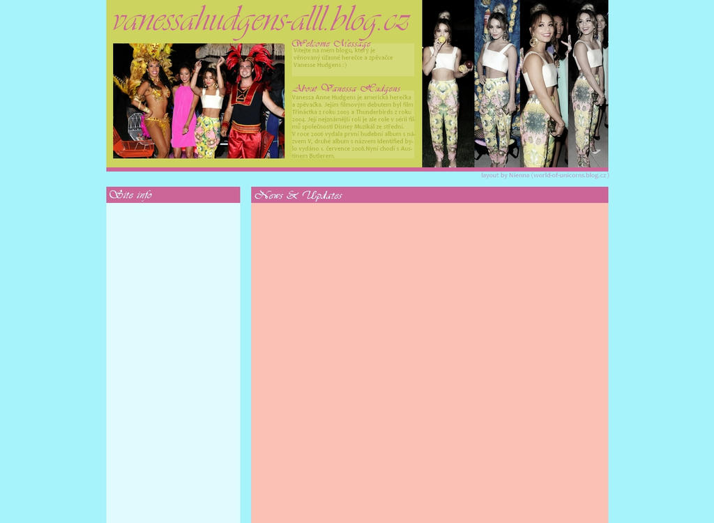 Ordered layout - Vanessa Hudgens