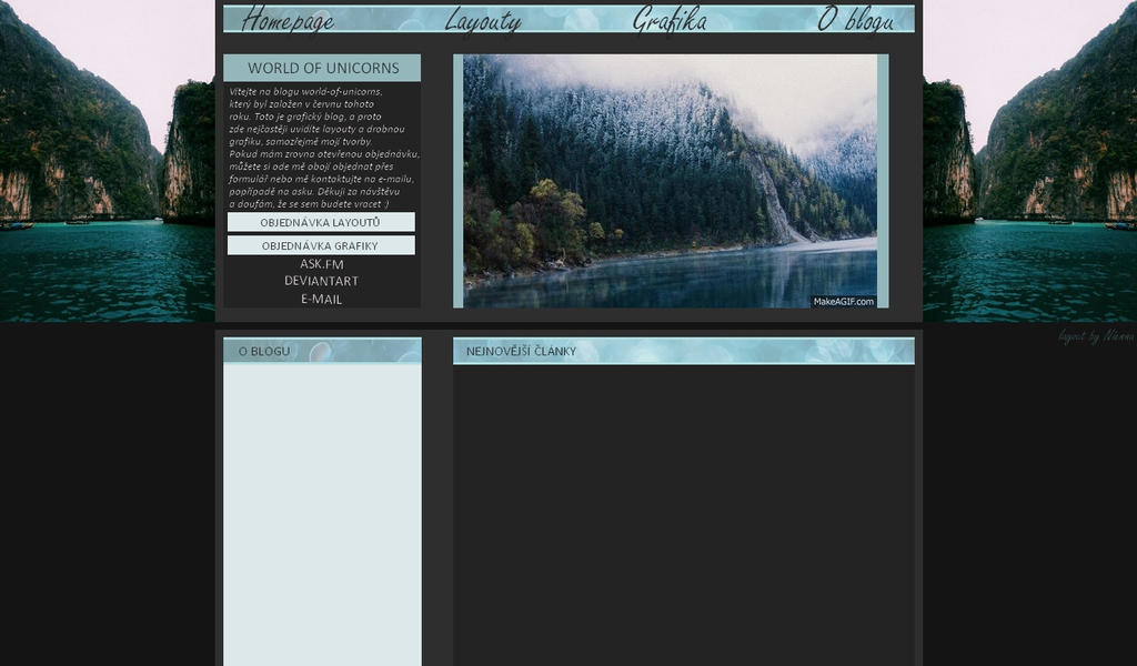 Deviantart Layout 2008 Layout - Nature by JulieKrocova on DeviantArt