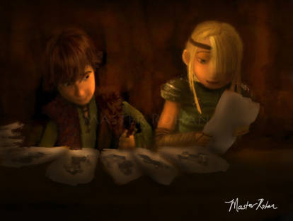 Hiccup and the Snoggletog Gifts