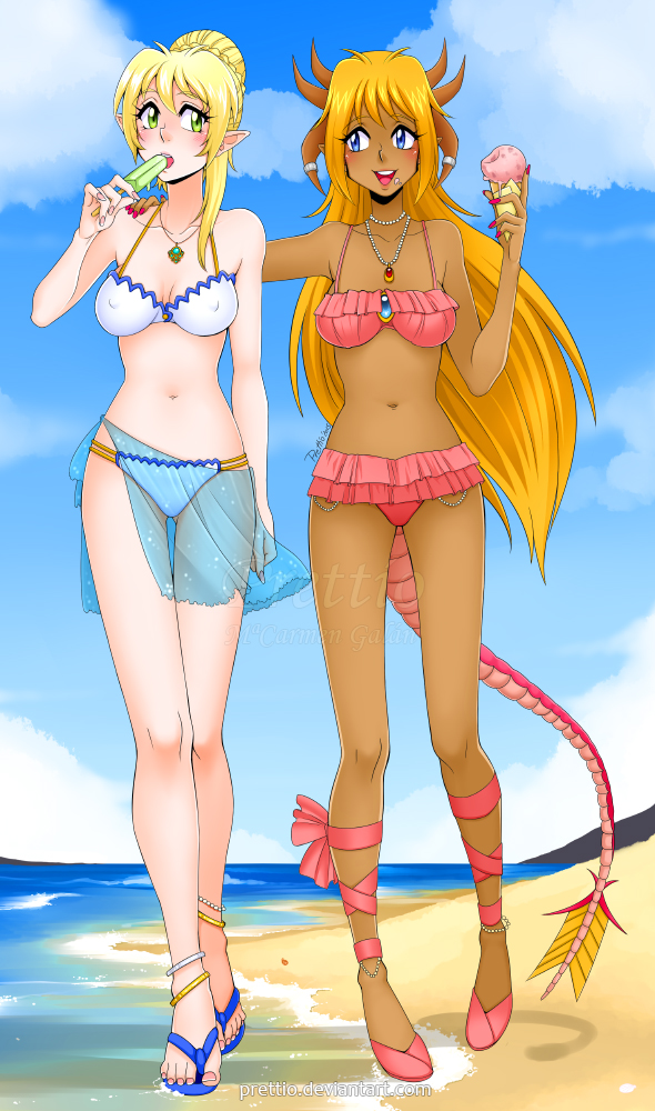 Summer event commission for Daugther of Tepes