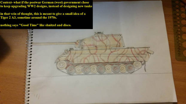 Tiger 2 A3 (classic tank, modern upgrades)