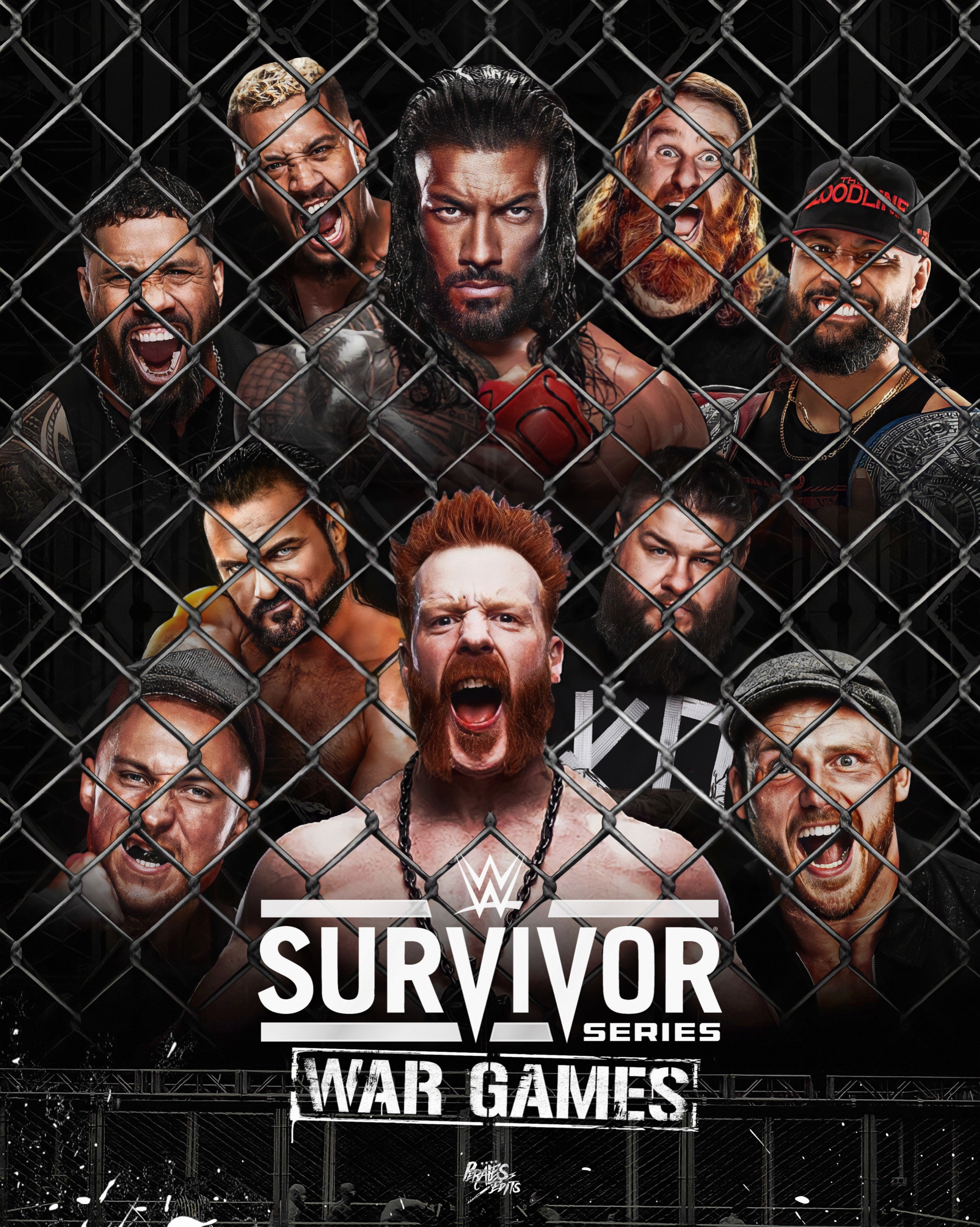 WWE Survivor Series WarGames 2023 Concept Art. by actiondreammania on  DeviantArt