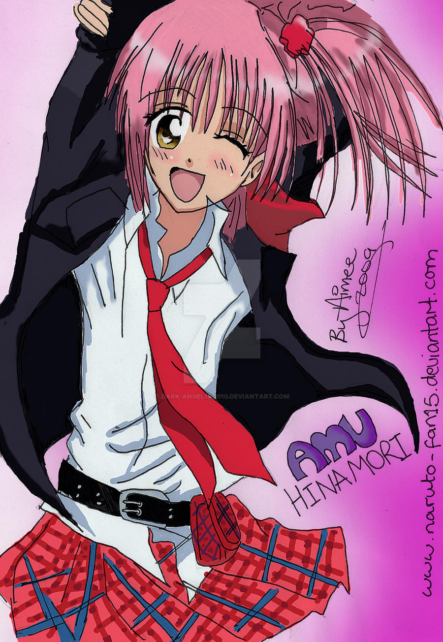 Amu Hinamori Coloured Art x1