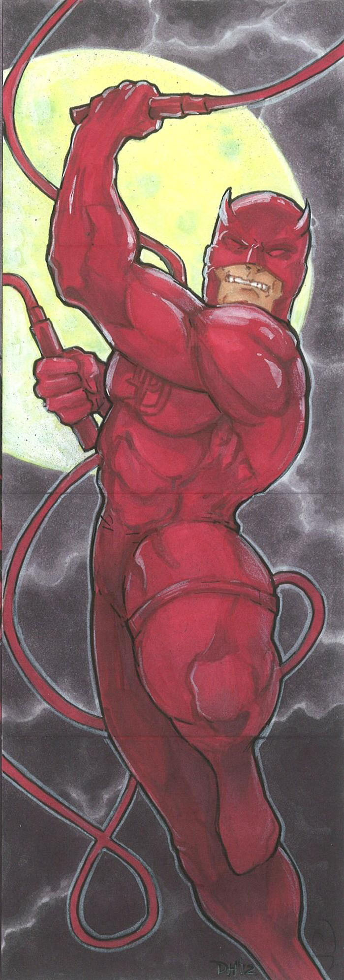 Marvel Premier card - Daredevil (front)