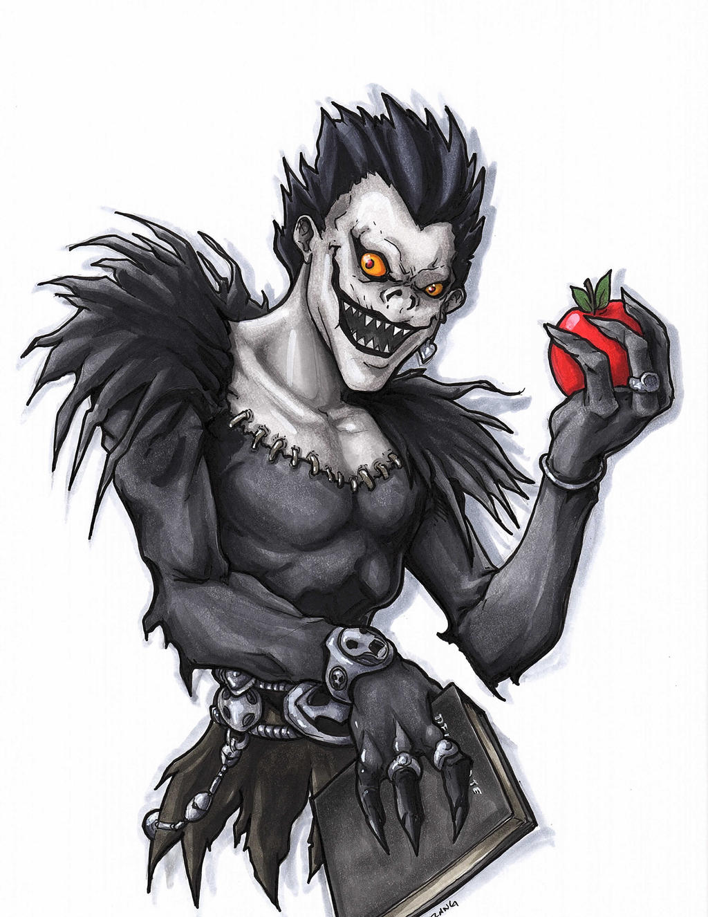 Death Note Ryuk by DKHindelang on DeviantArt