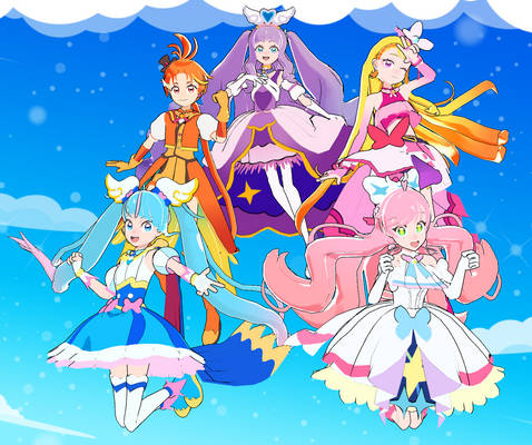 [Precure MMD] HIROGARU SKY!