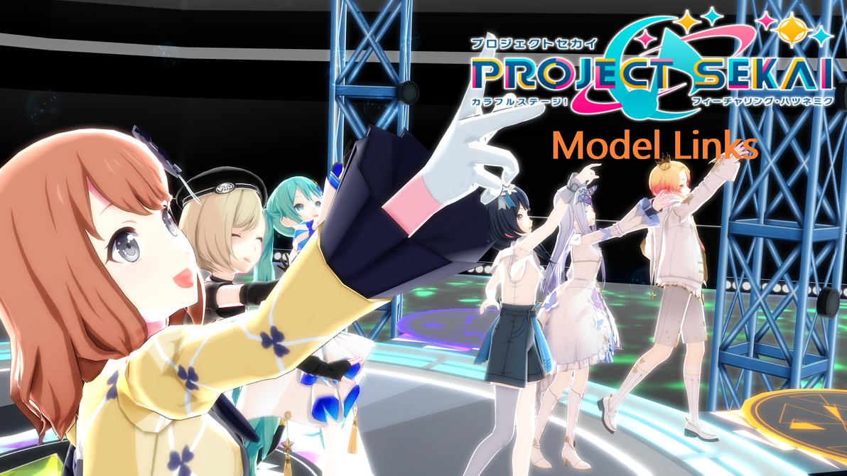 Pattern Project Mmd MMD Project Sekai Model Links by BungleScrungle on DeviantArt