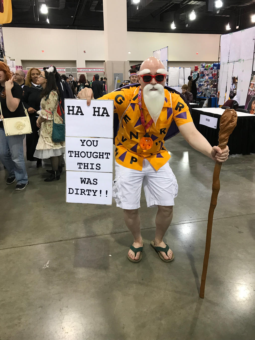 Master Roshi cosplay by Spectralbatpony on DeviantArt