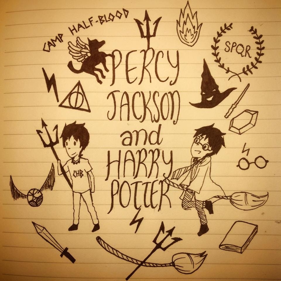 Harry Potter and Percy Jackson