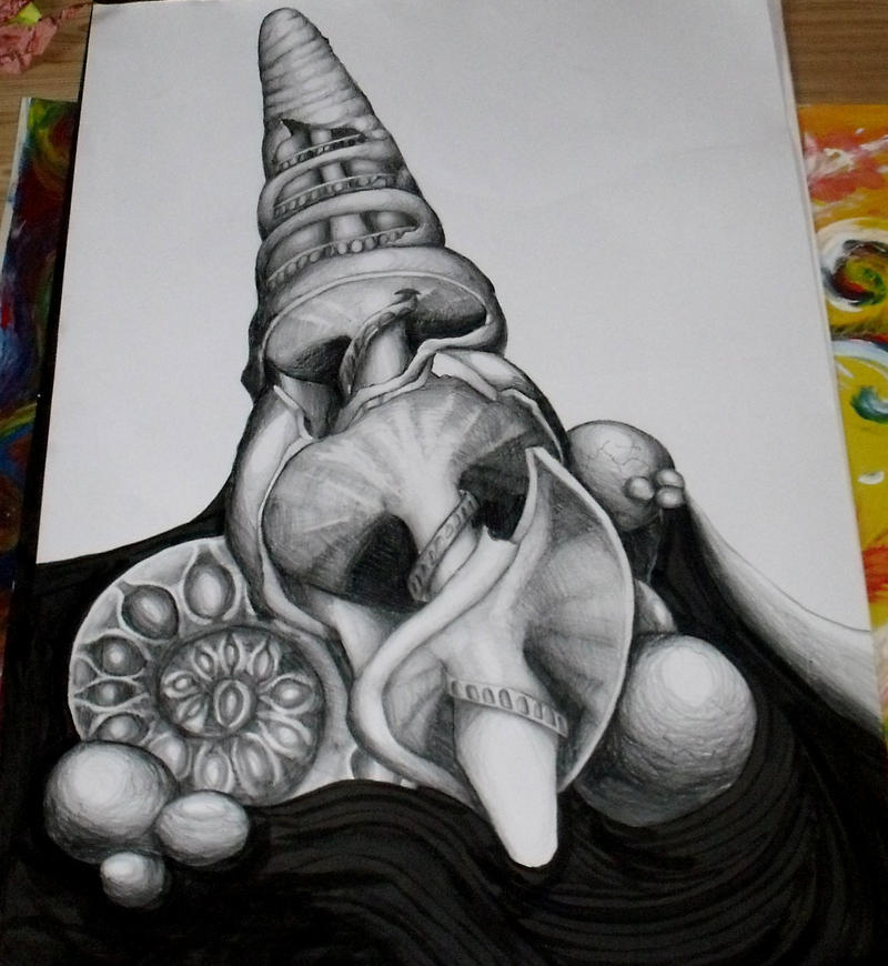 Shell tower by Nerissien on DeviantArt