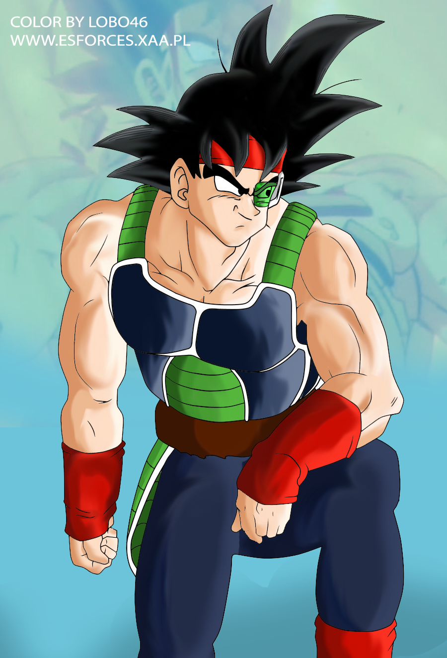 Bardock coloring by lobo46 on DeviantArt