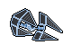 Pixel TIE interceptor