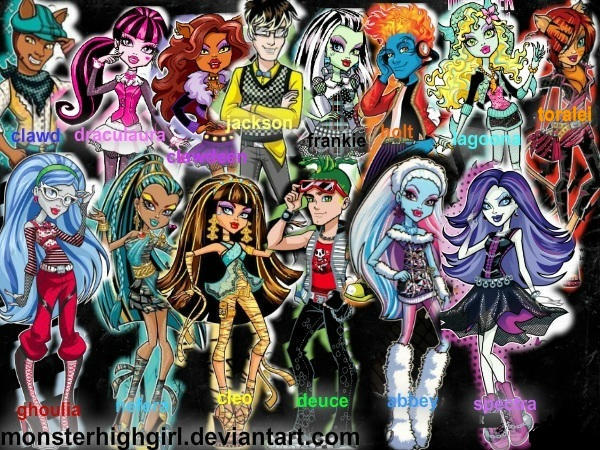 Monster High Characters By Monsterhighgirl On DeviantArt monster-high-characters-by-monsterhighgirl-on-deviantart