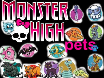 monster high all pets