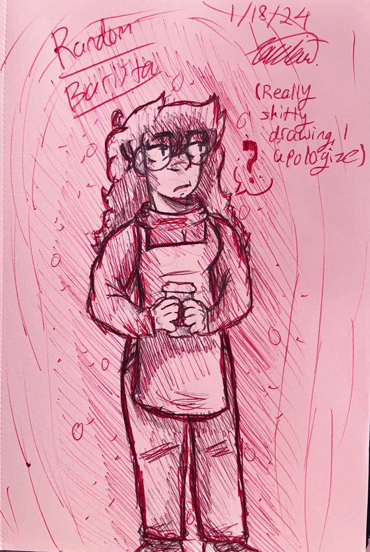 random barista by YummyCrab on DeviantArt