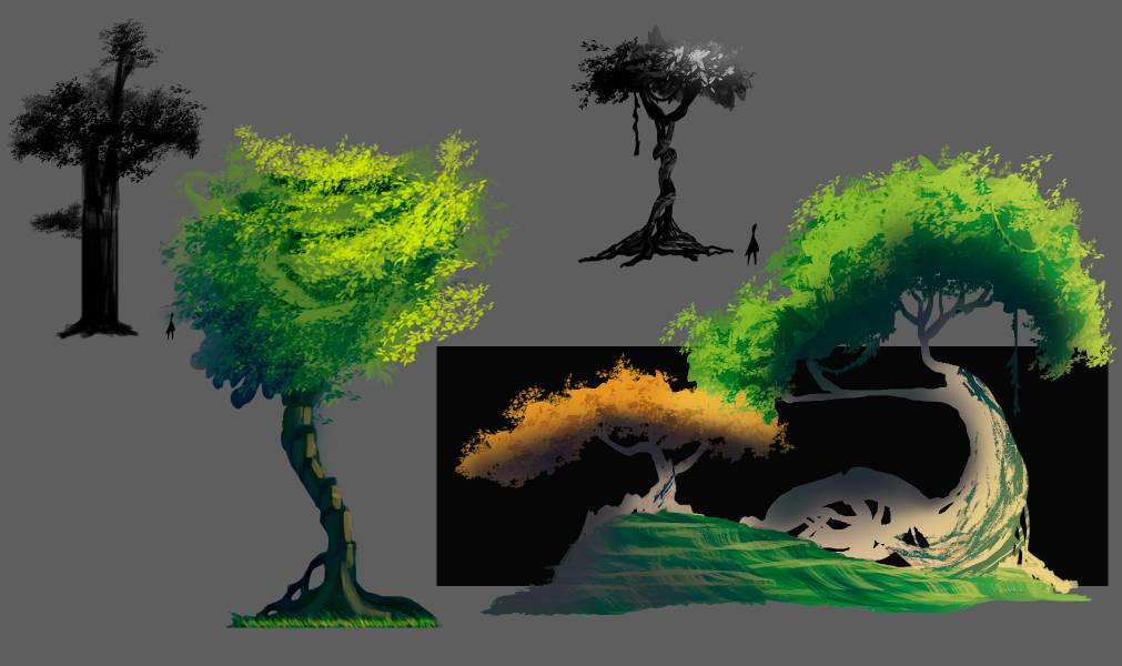 Tree Drawing Screech Tree sketches. by shurpen on DeviantArt