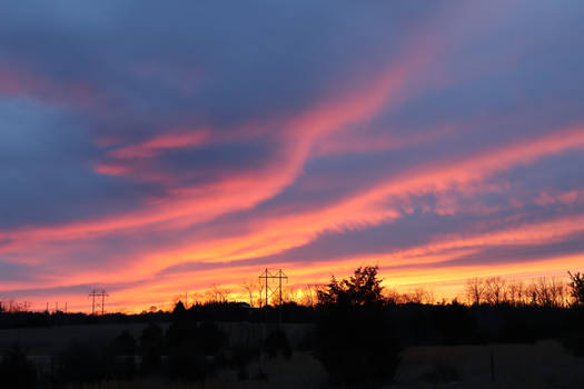 Late Winter West Virginia Sunset