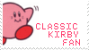 Classic Kirby Stamp