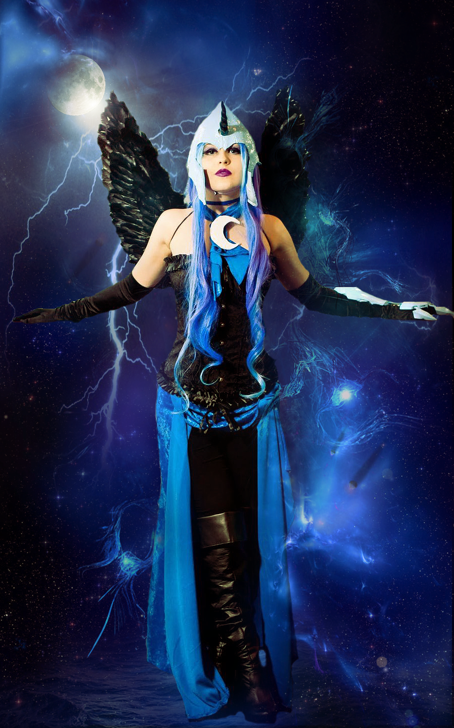 Nightmare Moon- Rightful Queen Photomanipulation