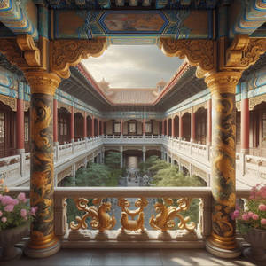 Chinese Palaces-Corridors (17)