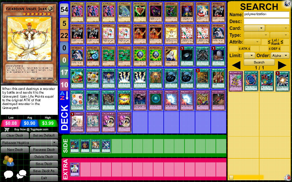 My Rebecca Hopkins (Rebecca Hawkins) Yu-Gi-Oh Deck by darkartsfart on DeviantArt My Rebecca Hopkins (Rebecca Hawkins) Yu-Gi-Oh Deck by darkartsfart on DeviantArt