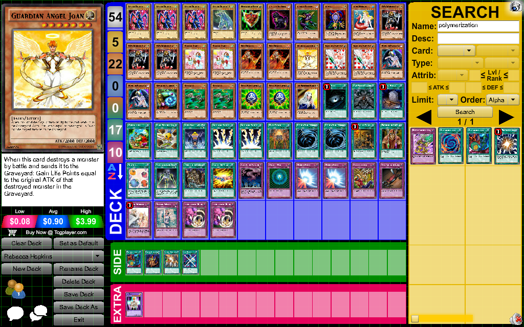 My Rebecca Hopkins (Rebecca Hawkins) Yu-Gi-Oh Deck by darkartsfart on DeviantArt My Rebecca Hopkins (Rebecca Hawkins) Yu-Gi-Oh Deck by darkartsfart on DeviantArt