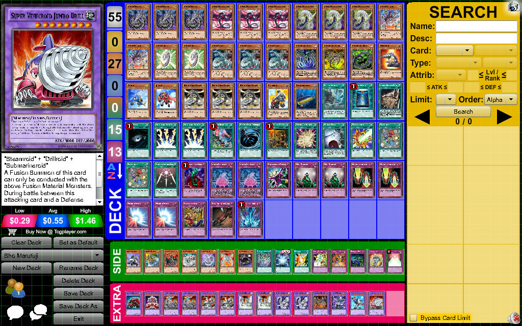 My Sho Marufuji (Syrus Truesdale) Yu-Gi-Oh! Deck by darkartsfart on ...