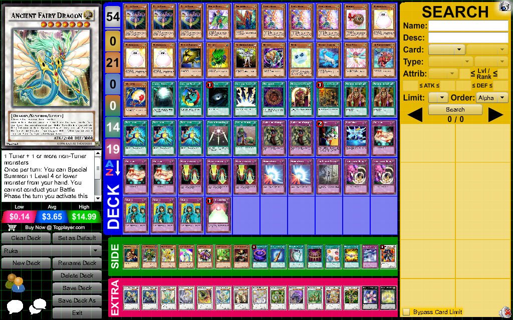 yugioh duel links luna deck Leoluna Deck (80 Cards +36 Rare) +deckbox & Playmat