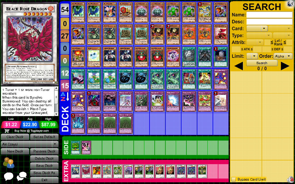 yu gi oh akiza deck Amazon.com: Complete Custom Deck for Yu-Gi-Oh! 5D's