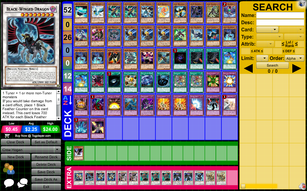 yugioh crow hogan deck Orica