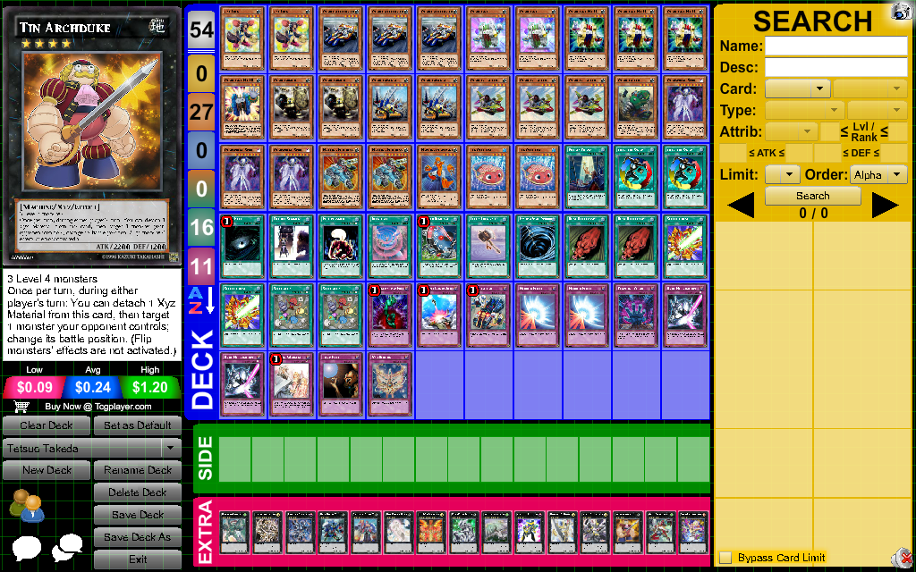 yugioh zexal quinton deck Complete Custom for Yu-Gi-Oh! Complete Custom Deck for Yu-Gi-Oh!
