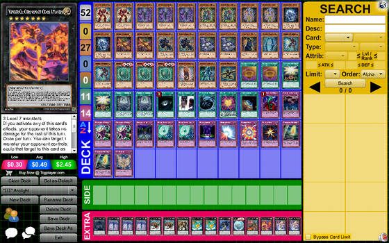 trey deck yugioh Complete Custom for Yu-Gi-Oh! VRAINS Trey's Deck 1 by Septimoangel12