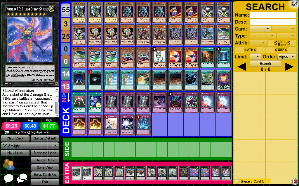 quinton yugioh deck Duel Links Complete Custom Deck for Yu-Gi-Oh!