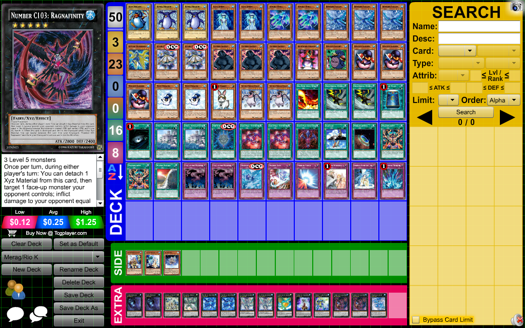 yugioh rio kastle deck Complete Custom for Yu-Gi-Oh! ZEXAL My Rio 'Merag' Kamishiro (Rio