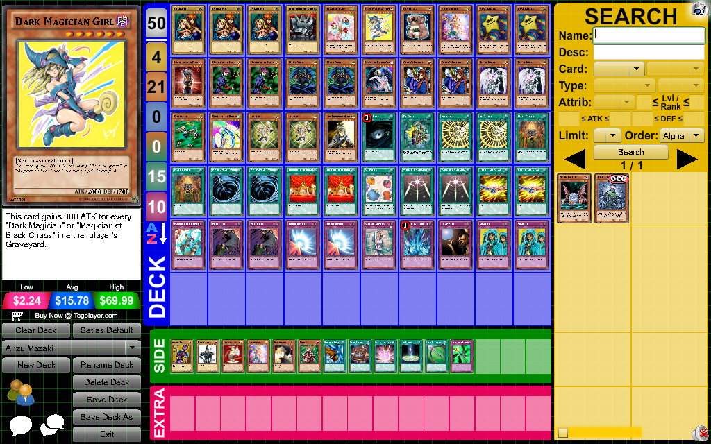 My Anzu Mazaki (Tea Gardener) Yu-Gi-Oh! Deck by darkartsfart on DeviantArt My Anzu Mazaki (Tea Gardener) Yu-Gi-Oh! Deck by darkartsfart on DeviantArt
