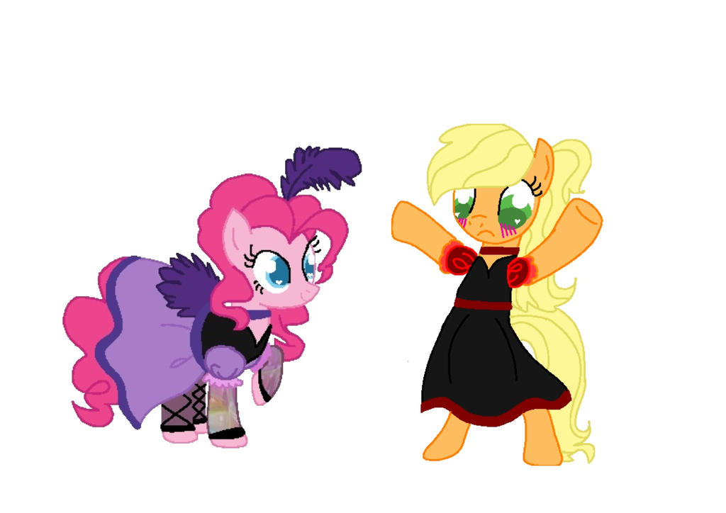 MLP- dance time AJ by princessMoonsky112 on DeviantArt