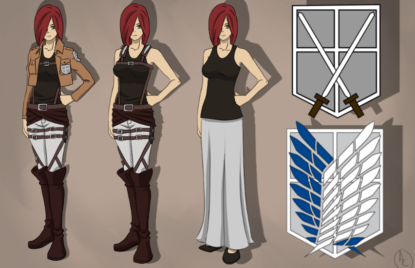 Ione Profile -Attack On Titan OC-