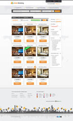 FREE PSD Hotel Booking WebTemplate