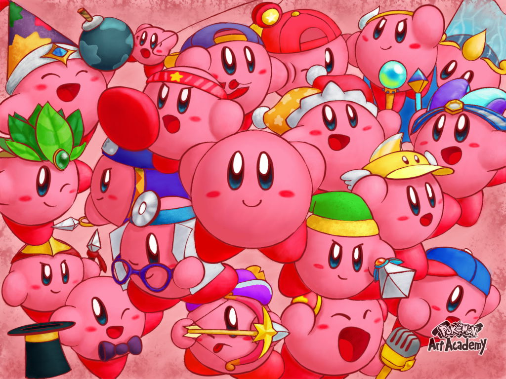 The many abilities of Kirby