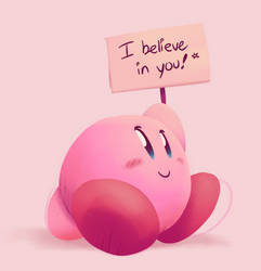 Kirby believes in you