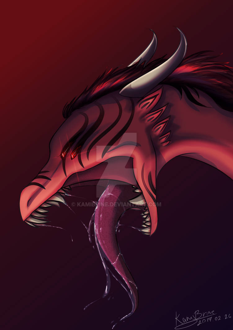 Raging Dragon by KamiBrine on DeviantArt