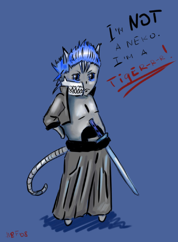 BLEACH::Grimmjow kitty