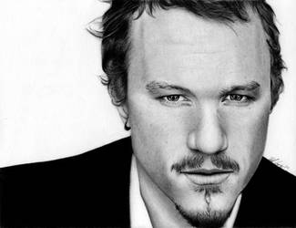 Heath Ledger :: Black Dog