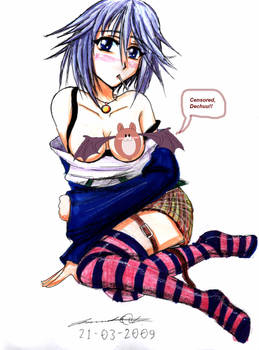 Mizore topless dechuu