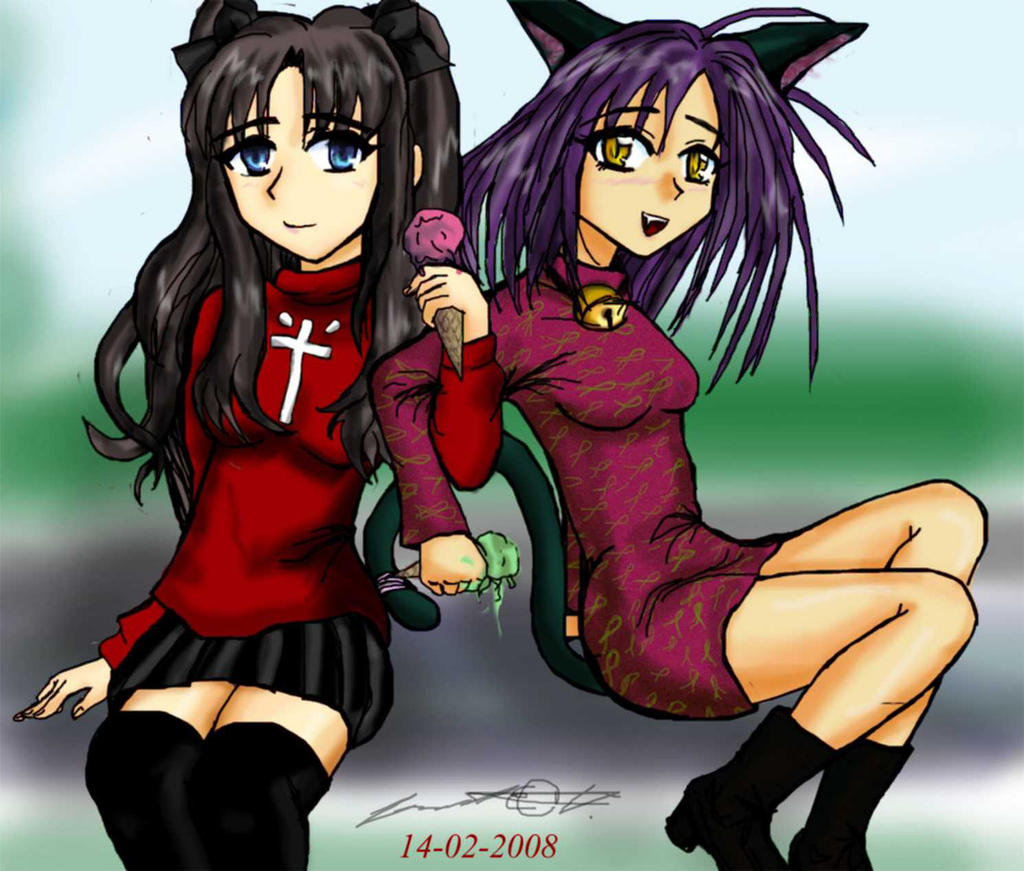 Rin and Chatte