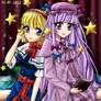 Color - Alice And Patchouli Touhou-Arisutan