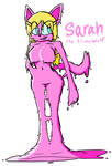 Sarah the Slimewolf OC by TheScytherSlayer