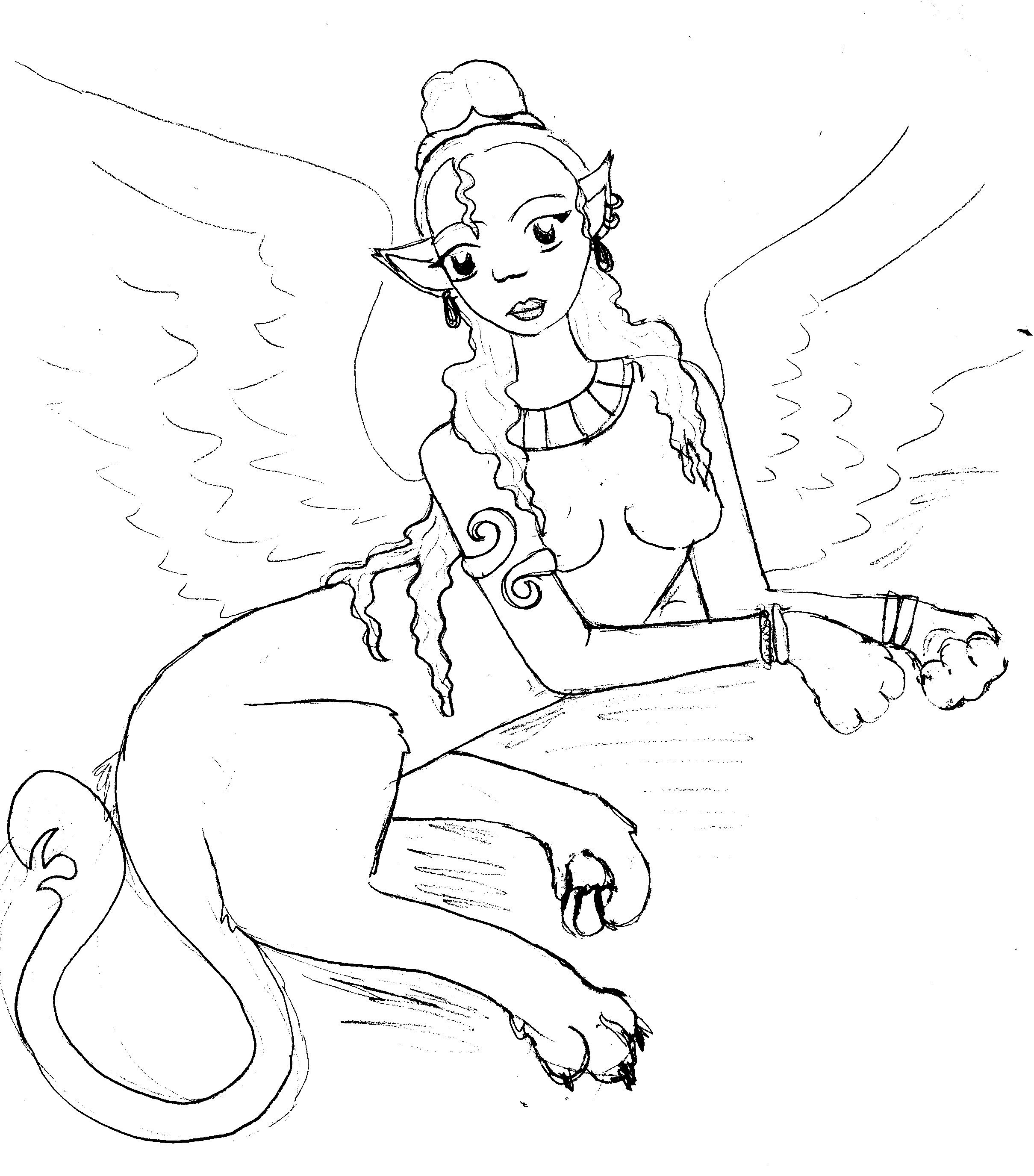 Sphinx sketch 1