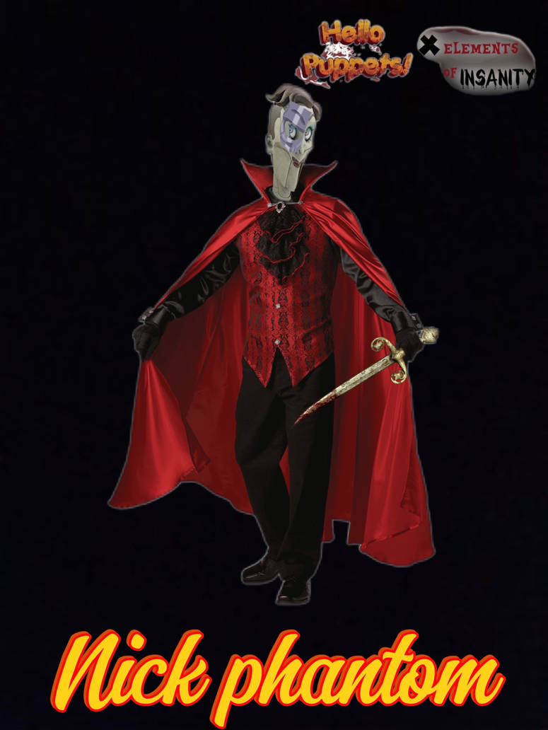 Nick phantom poster by Mrblack333tophat on DeviantArt