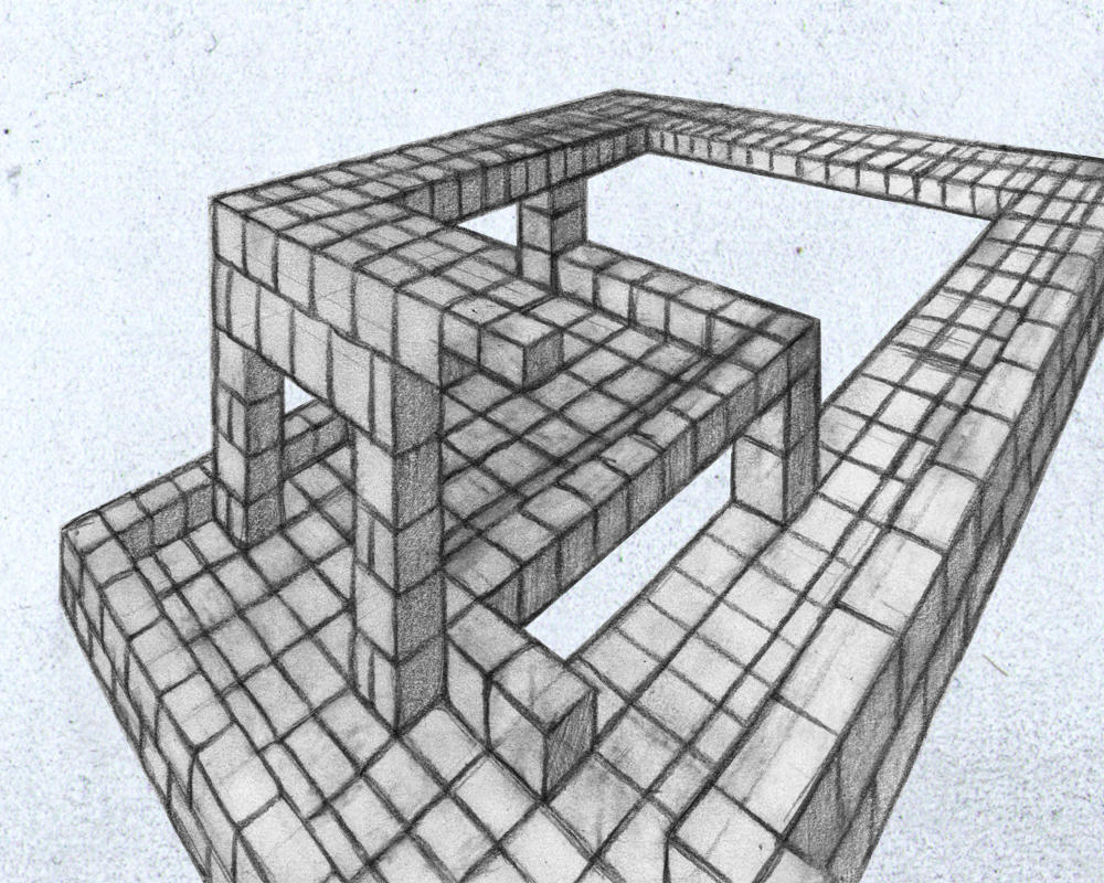 escher enables multidimensional spatial visualizations... Escher Perspective Study by FireflyAlpha on DeviantArt